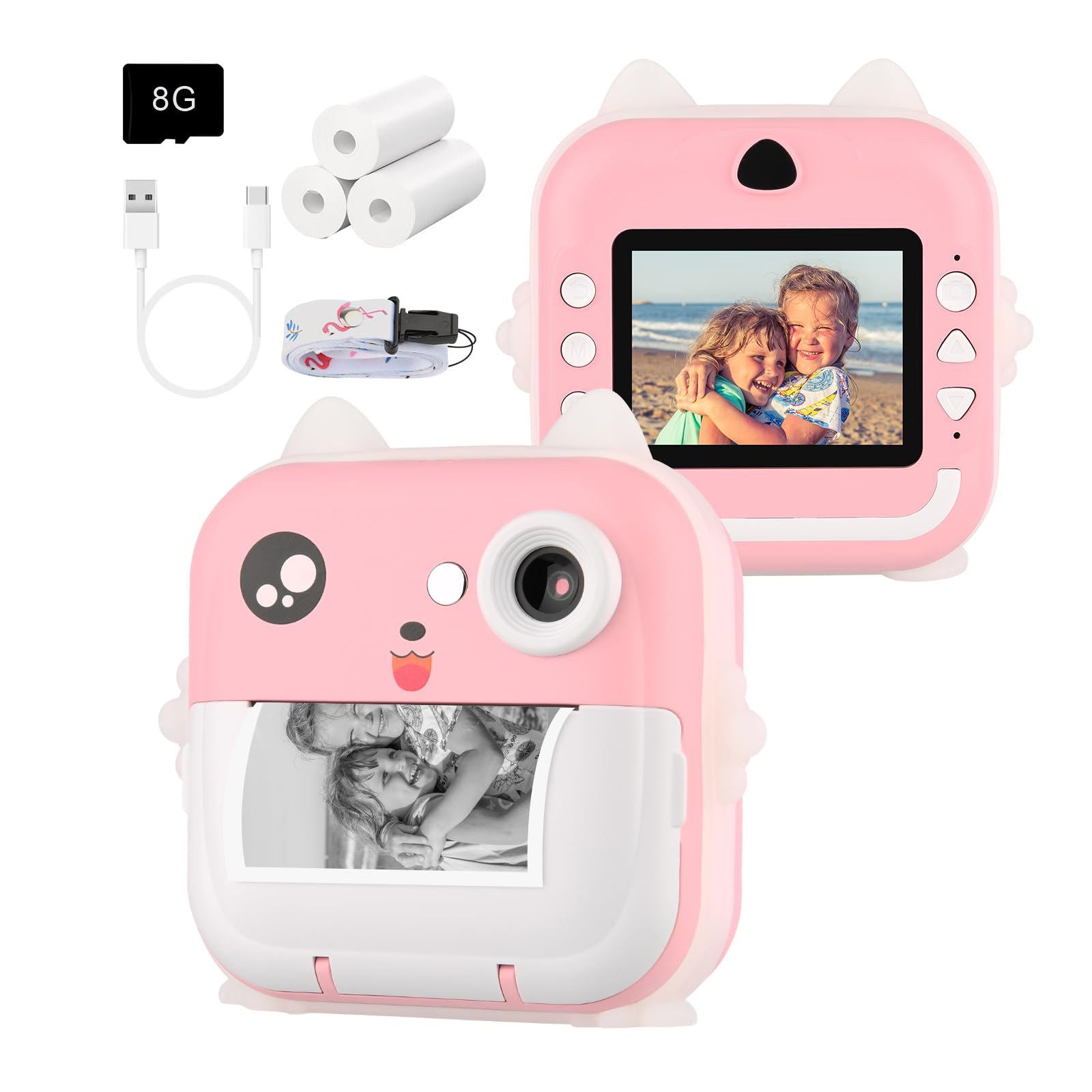 Mini Thermal Printer Camera for kids